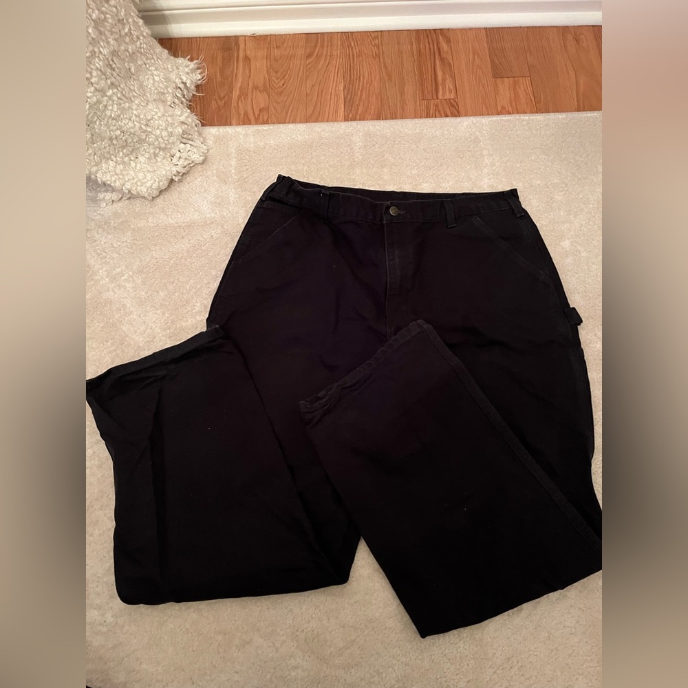 Carhartt Men's Black Cargo Pants